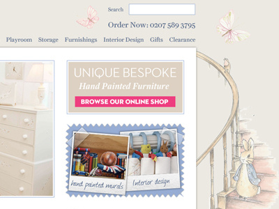 Dragons of Walton Street e-commerce website redesign