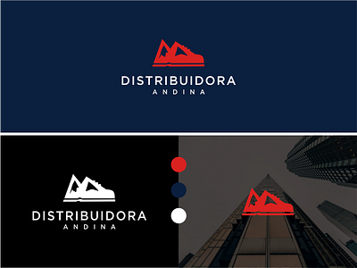 Distribuidora andinia brand identity climber logo logodesign mount logo outdoor advertising outdoor logo shoes logo sport logo tshirt logo