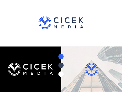 CICEK MEDIA Logo accounting logo brandidentity bussiner logo circle logo internet logo letter logo logo logodesign marketing logo minimalist logo modern logo purple logo simple logo