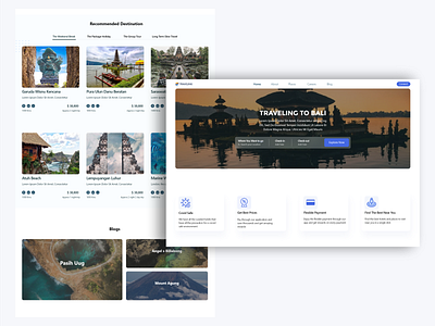 Travel Landing page