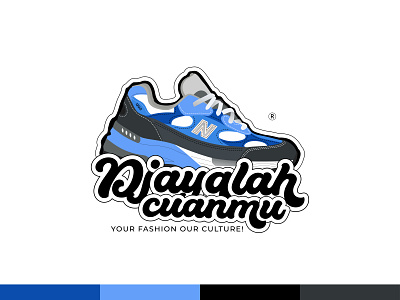 Djayalah Cuanmu - Shoe Logo brand branding clean clear concept design design graphic illustration logo shoe ui vector