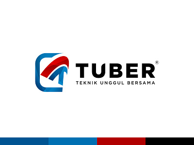 Tuber - Company Logo branding clean clear company concept design design graphic illustration logo ui vector