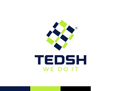 Tedsh - Web Developer Logo branding clean clear concept design design graphic illustration logo ui vector web web developer