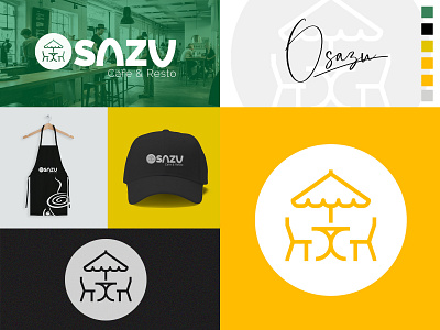 Osazu Branding, Logo concept branding cat clean clear concept icon illustration logo typography vector