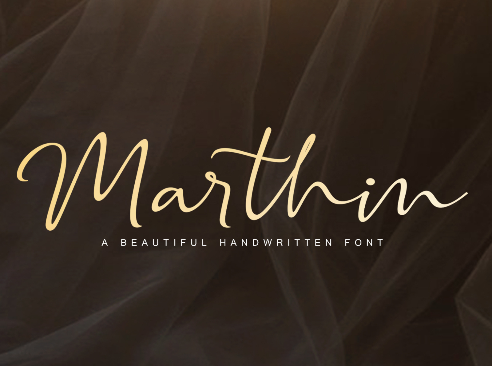 Marthin Handwritten Font by rangga Subekti on Dribbble