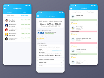 Transfer Salary, Payment Methods, Transactions - Attendance adobe xd app daily ui design figma interaction interface ios mobile mobile app mobile app design mobile ui sketch ui ux