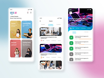 Educational Platform - Mobile App