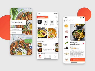 Shopping Food Ingredient Delivery app cooking delivery delivery app design food food app ingredient ingredients app mobile mobile app mobile app design mobile ui shopping app store store app ui ux