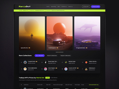 NFT Marketplace branding design graphic design ui ux website