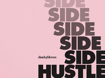 Side Hustle Podcast branding design designer duelofdoves icon logo minimal poster poster design sidehustle typography ux vector