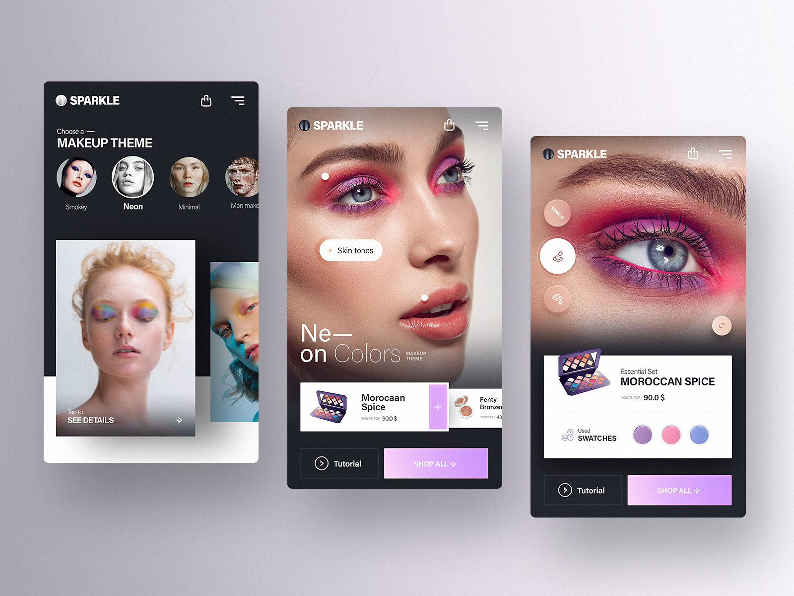 Mobile App Concept— Beauty And Style By Nortix On Dribbble