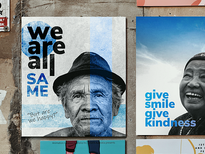 Poster Design - We are all SAME ad poster banner banner design banners brand poster branding design graphic design marketing poster post poster poster design posters social media poster social media poster design