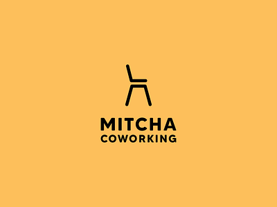 Coworking branding chair coworking coworking space design dribbble icon line logo logo line logotype notebook office table