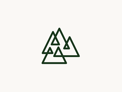 Camping in the mountains branding camp camping color design dribbble icon line logo logo line logotype mountains tent tents