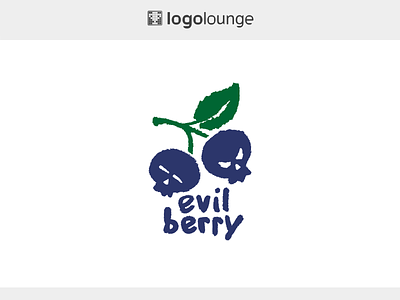 Evilberry berry blueberry book color design dribbble evil icon illustration logo logo lounge logo sale logobook logolounge logotype sale vector
