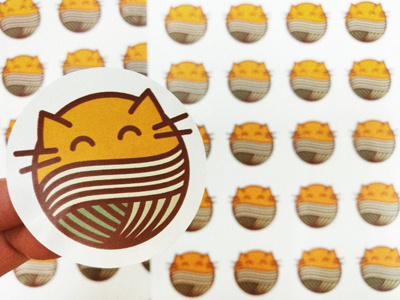 Stickers with a cat 🐱
