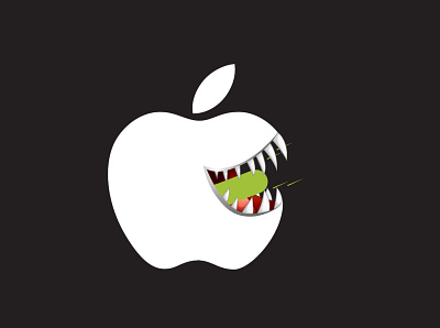 The Real Battle #2 android animation apple artist battle brands creative creative art creativity design fun graphic design humor illustration logo ui