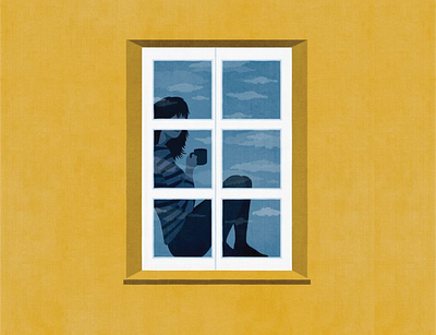 Window illustration sketch