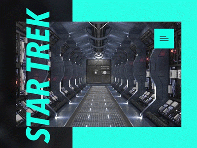 Star Trek - Animation 3d after effects animation blender landing page web