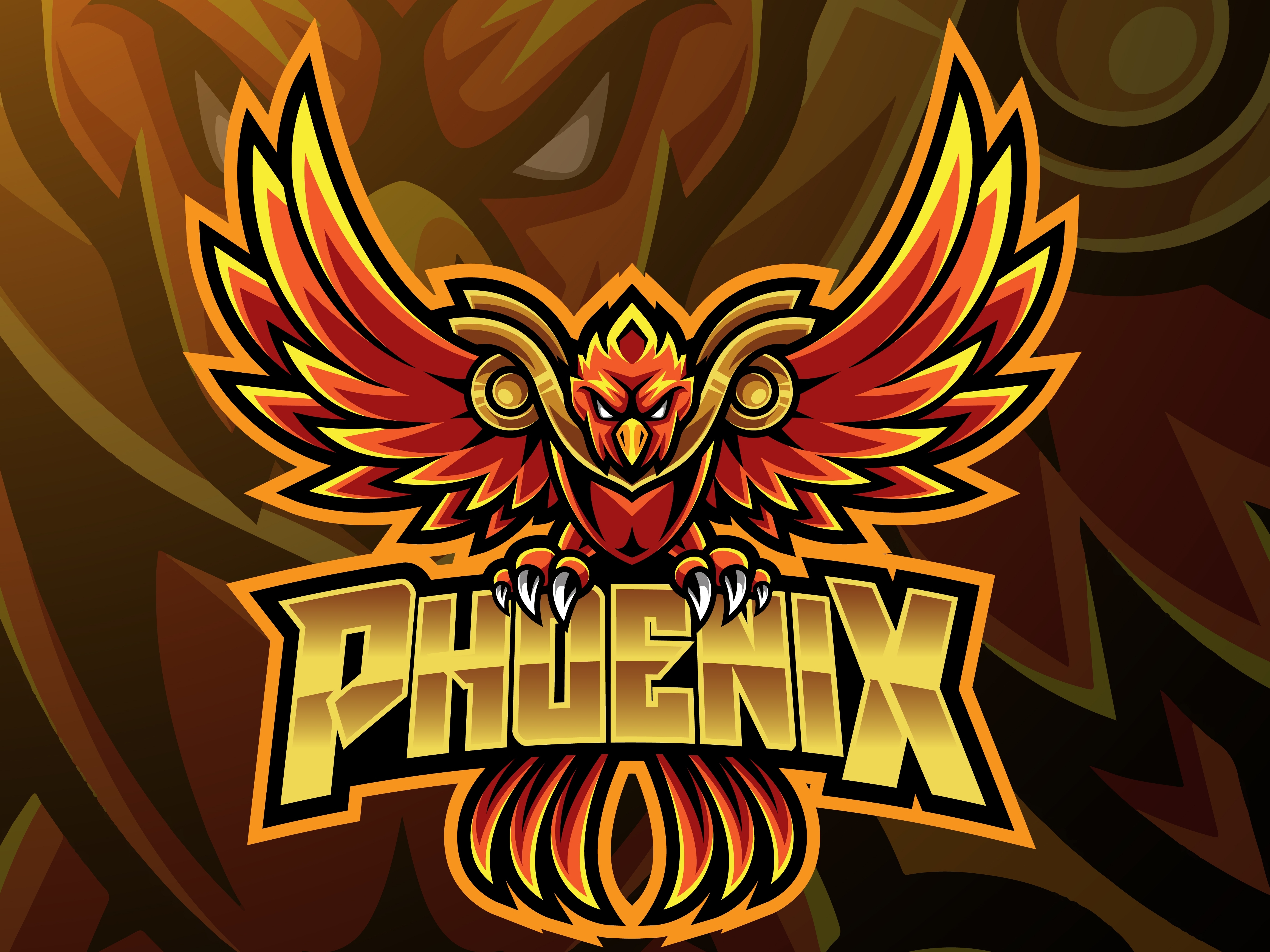 Phoenix Sport Mascot Logo Design By Visink On Dribbble
