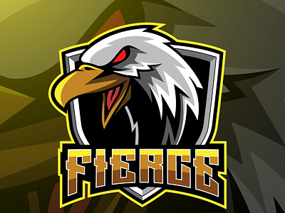 Eagle sport mascot logo design