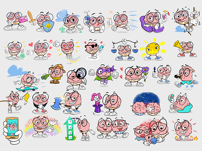 Brains/Mozky - Avatars for an app