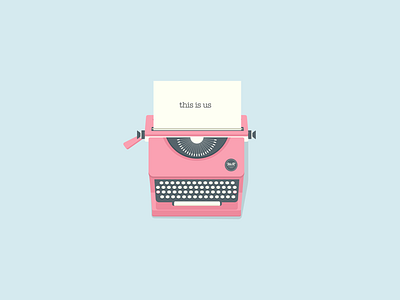 001-Typewriter sketch a day