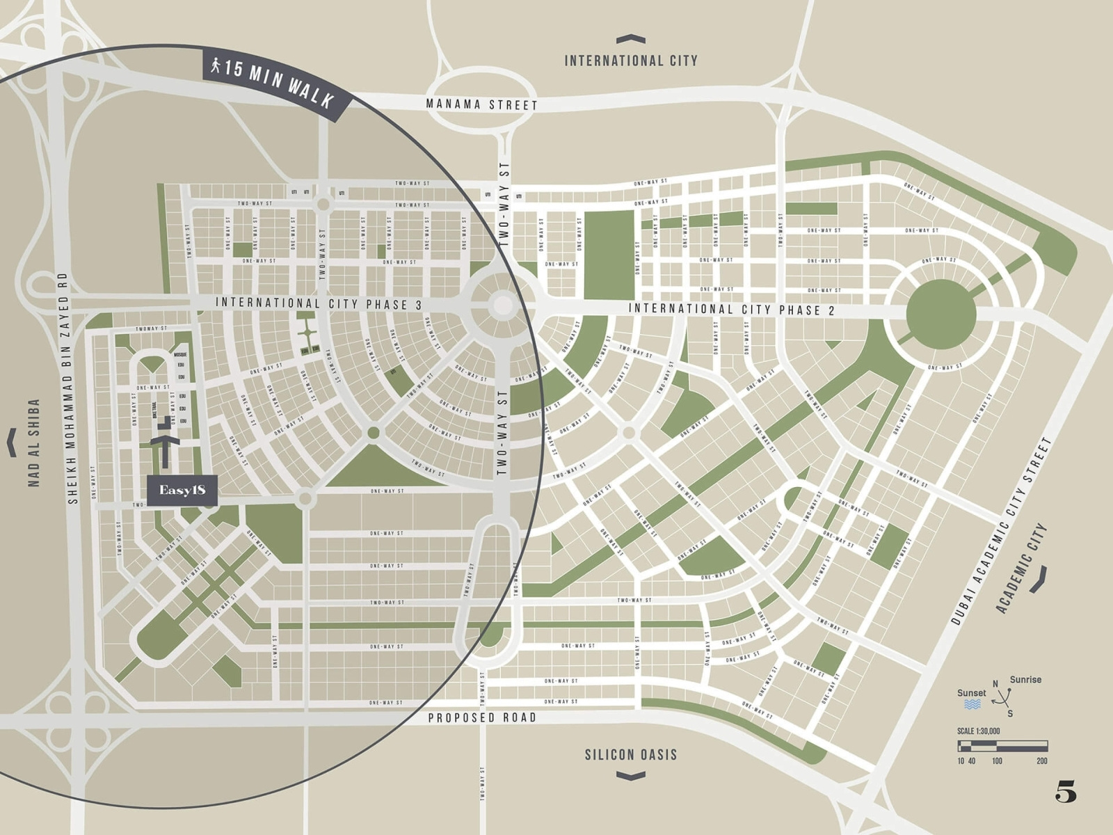 Dubai community map by Ilyas Mussin on Dribbble