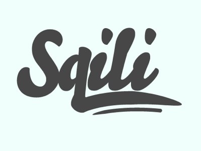Sqili Logo brand illustrator logo website