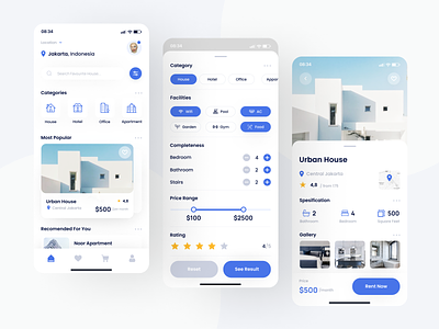 Real estate mobile app