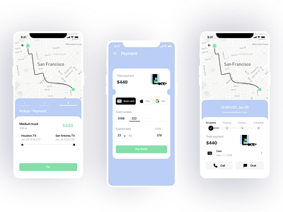 Moving Service App - Payment