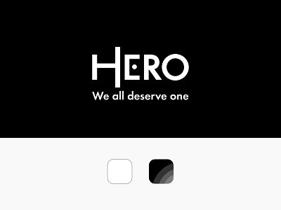 Hero Branding app branding design graphic design logo logo design visual identity