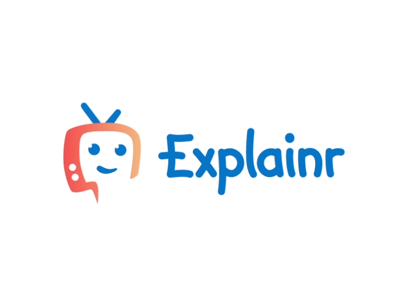 Explainr Logo Animation animation branding graphic design illustration logo logo design visual identity