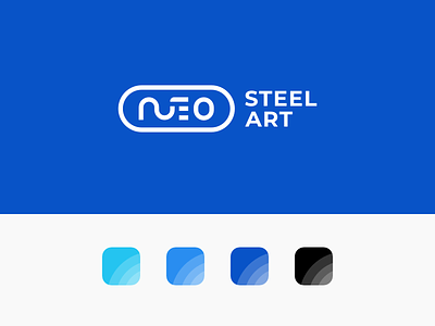 Neo Steel Art Branding 01 branding design graphic design logo logo design visual identity