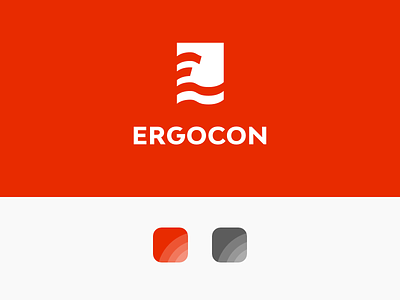 Ergocon Branding branding design graphic design logo logo design typography visual identity