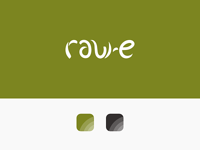 raw-e Branding branding design graphic design logo logo design visual identity
