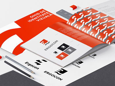 Ergocon Brand Identity Guide branding design graphic design logo logo design visual identity