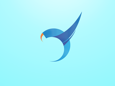 Sparrow / Logo + Social Icon design icon illustration logo vector