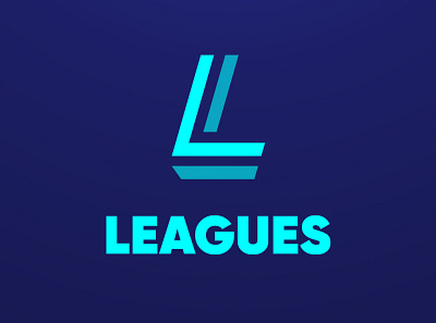Leagues Logo / the-leagues.com branding icon logo vector