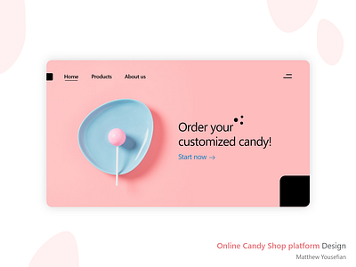 Online candy shop