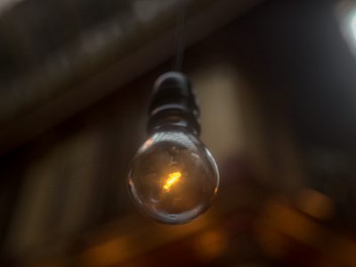 Light bulb 3d 3d art c4d cinema 4d cinema4d maxon maxon3d octane octane render octanerender otoy render