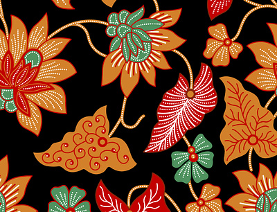 F0111YP adobe photoshop batik batik design batik floral batik pattern floral floral pattern flower flower pattern pattern pattern art pattern design textile design
