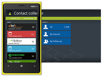 Contact Collector Windows Phone 8