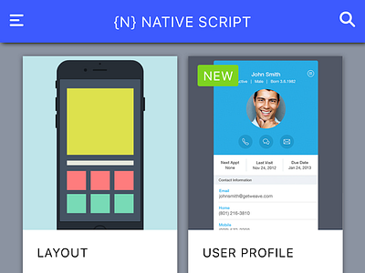 NativeScript Quick Start Framework