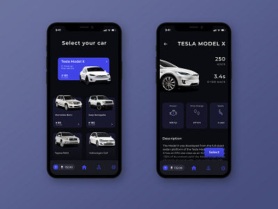 Car rent App | UI Concept