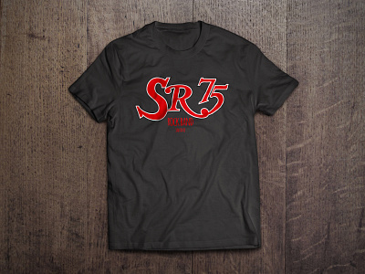 Sr 75 grupo de rock argentina bands brand illustration lettering letters logodesign logotype personal rock and roll type typography