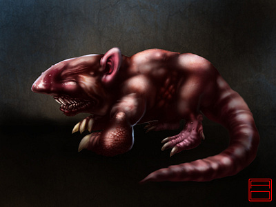 Sniffer concept art game art monster monster design scary