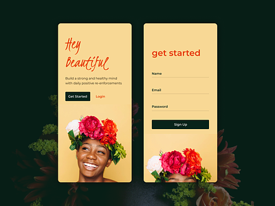 Sign up create account dailyui mobile sign up signup ui