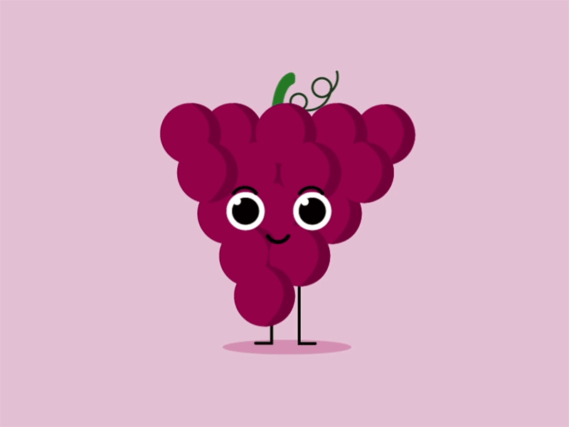 Grapes by Hannah Largen on Dribbble