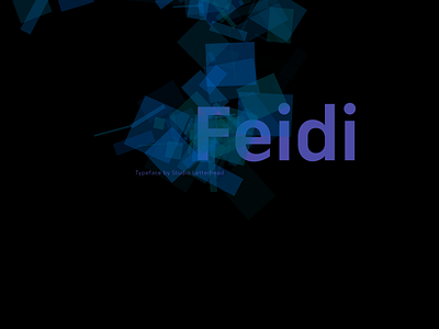 Feidi Typeface